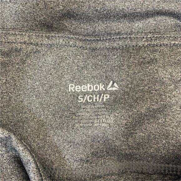 Reebok Tights Women's Size Small‎ Heather Gray Athletic Yoga Leggings - Picture 10 of 12